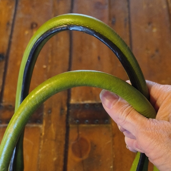 Coach Multicolor Signature Stripe Tote in Pink, Green & Tan - Picture 2 of 4